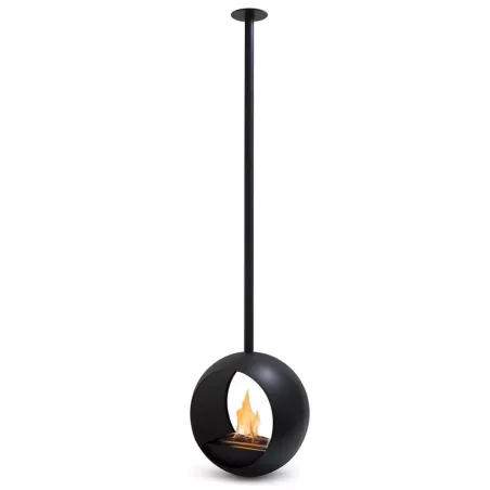 Cheminée éthanol Cento suspendue – Design rond 3 kW