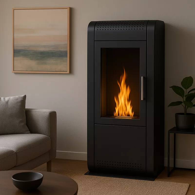 Fontana ethanol fireplace - Freestanding stove 3 kW