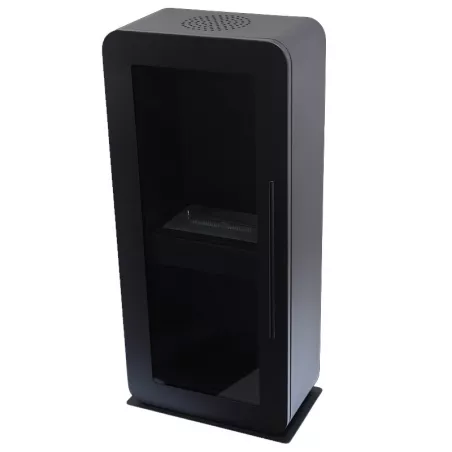 Cheminée éthanol Malaga à poser – Porte vitrée – 3000W