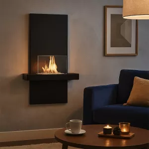 Aliano Chimenea de etanol mural 3kW