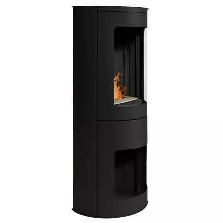Chimenea independiente Tokio Color Negro