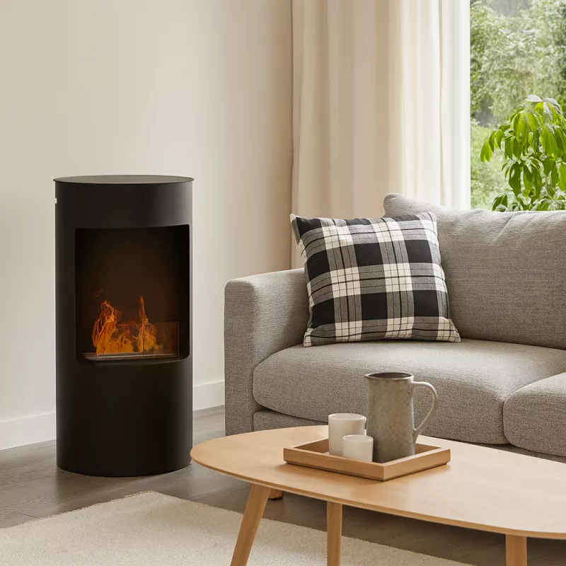 Lecco ethanol stove Colour Brilliant White