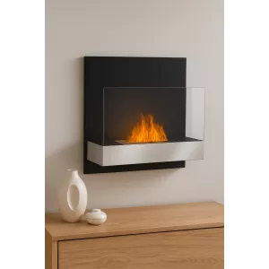 Tosno ethanol wall-mounted fireplace : Wikao