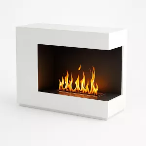Ethanol-Kamin XXL Weiß
