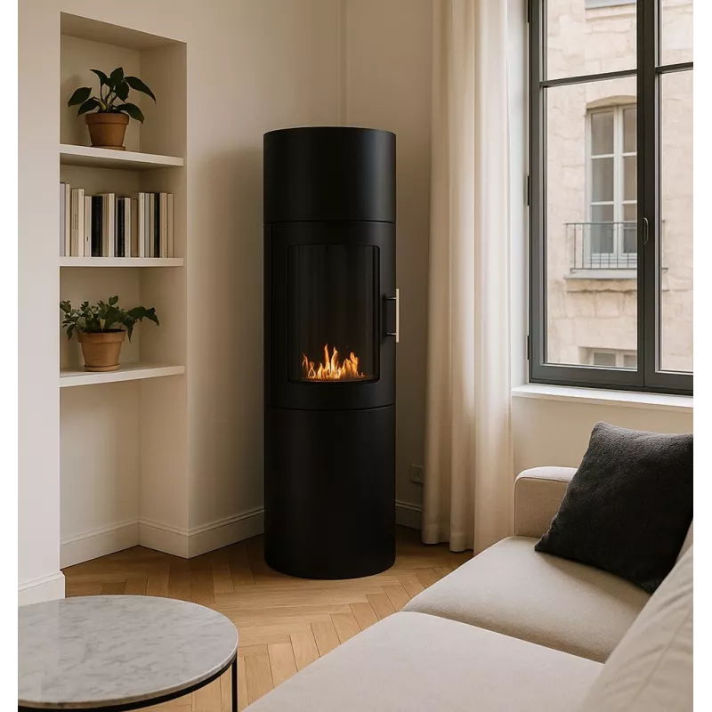 Chimenea de etanol Odémira Color Negro