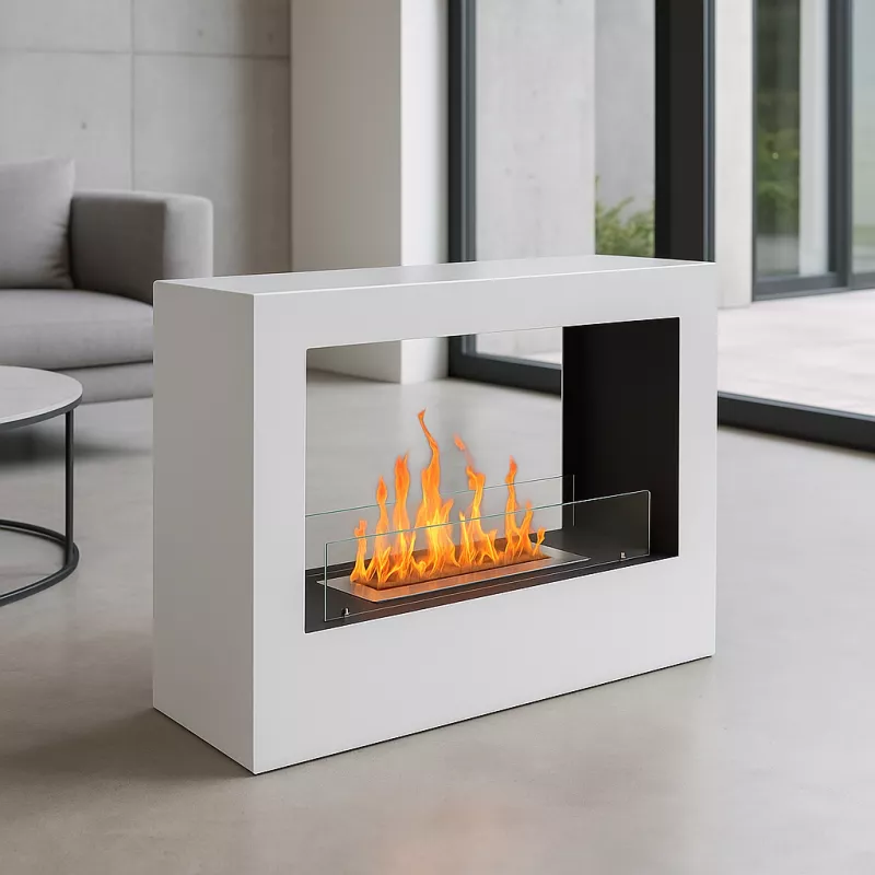 Foyer ethanol Andro Couleur Blanc