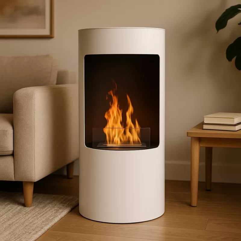 Lecco ethanol stove Colour Brilliant White