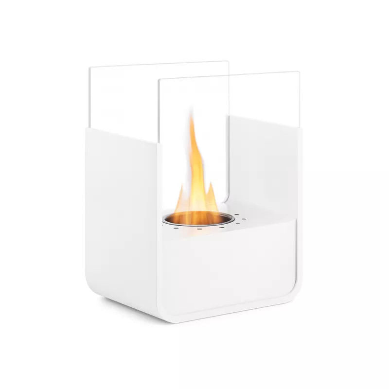 Table fireplace Odeus Colour White