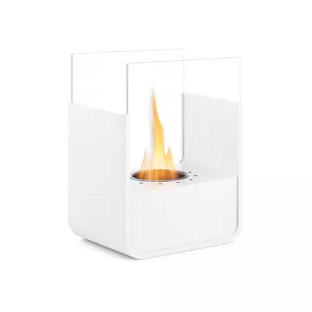 Table fireplace Odeus Colour White