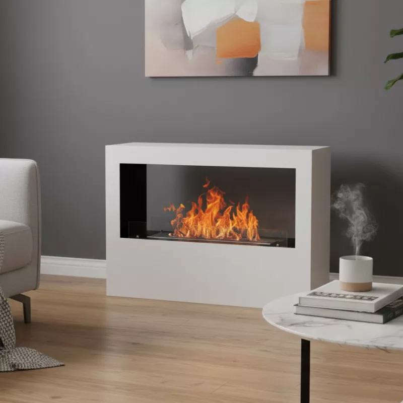 Foyer ethanol Andro Couleur Blanc