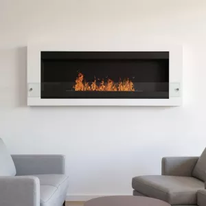 Liverno väggmonterad öppen spis