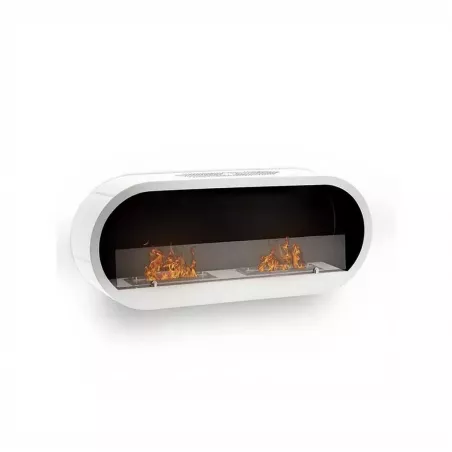 Calentador de pared o suelo Comet etanol Color Blanco