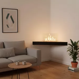 Anglo hjørnepejs, 110 x 30 x 9,5 cm