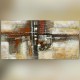 Toile contemporaine style industriel