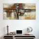 Toile contemporaine style industriel