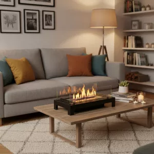 Poêle bio pour réhabilitation d'ancienne cheminée