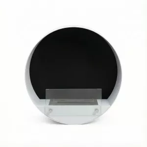 Chimenea de etanol redonda Hublo