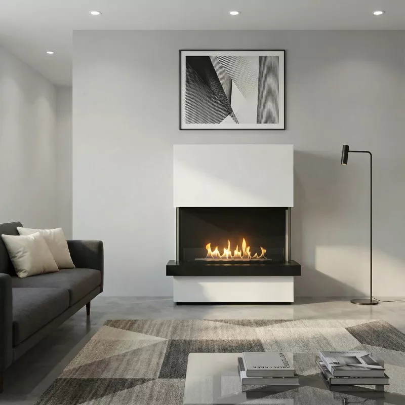 Cheminée éthanol Rimini XL - 9 kW 6.5L