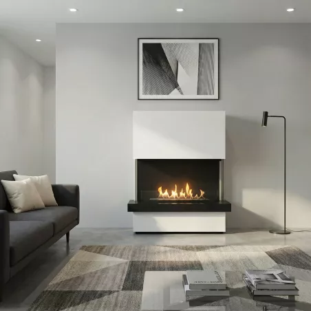 Cheminée éthanol Rimini XL - 9 kW 6.5L