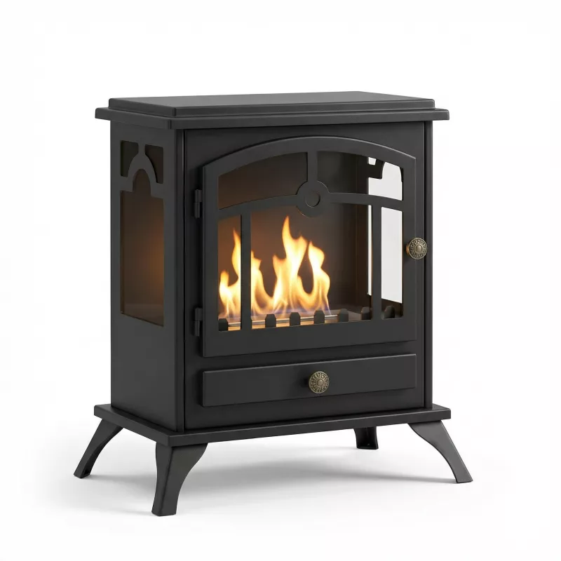 Cheminée éthanol à poser Figari – Poêle design 2700 W