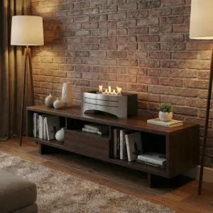 Estufa decorativa sin leña Razor, chimenea de pie