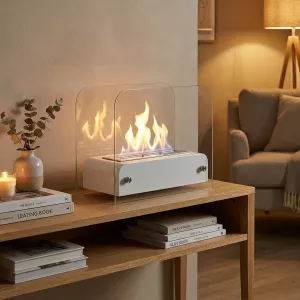 Lareira a etanol de mesa Toast, mini lareira