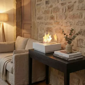 Chimenea de bioetanol de pie Stella