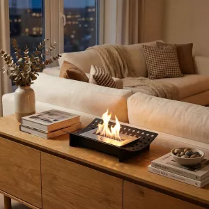 Ada XL golvstående öppen spis eller insats: Wikao