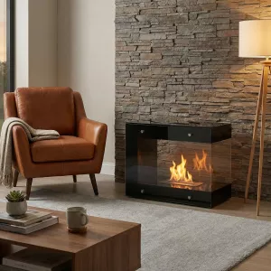 Standkamin Torino, Design-Ethanol