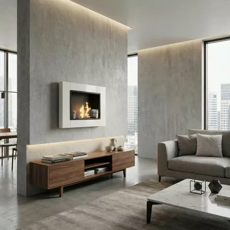 1-pits wandhaard Angel Kleur Wit