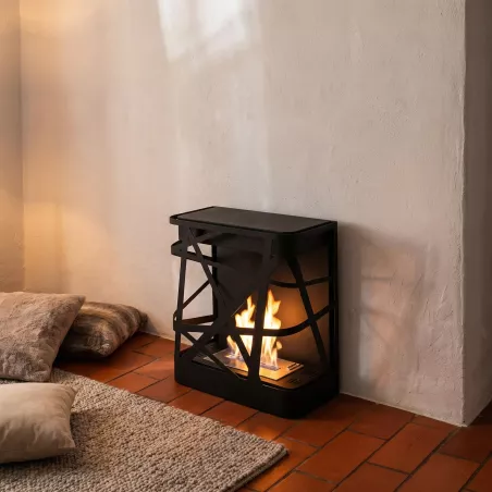 Foyer mural à parefeu ajouré Méli