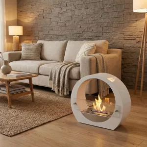 Cheminée éthanol à poser au sol Manhattan, 2,7kw