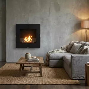 Ethanol haard Quattro: Wikao huis en design