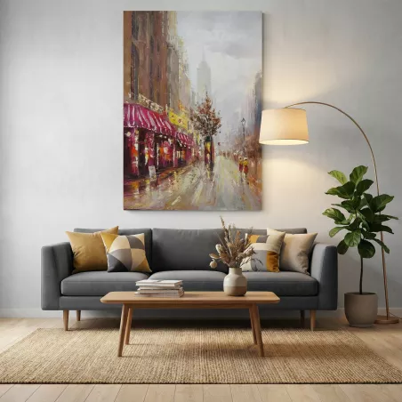 Zeitgenössisches Gemälde New-York 180 x 120