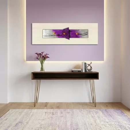purple abstract painting : Wikao home and design