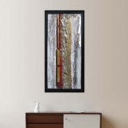 Composition design graphique, rouge et noir