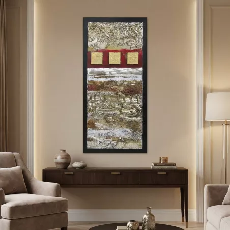 Crumpled design board, 60 x 120