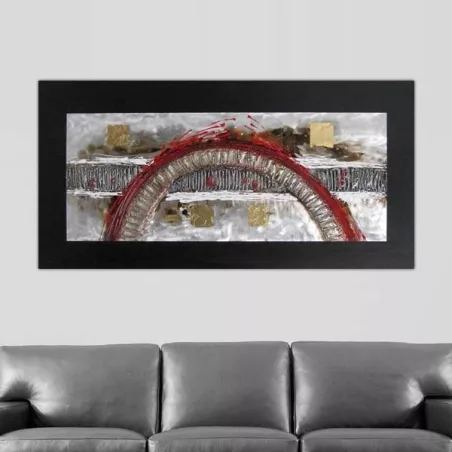Design picture, panoramic arch canvas, 120 x 60 cm