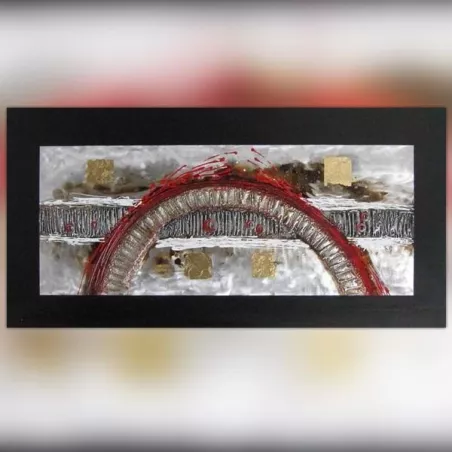 Design picture, panoramic arch canvas, 120 x 60 cm