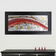 Tableau aluminium volute