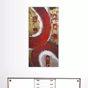 Tableau de style Chinois, peinture asiatique 60x120cm