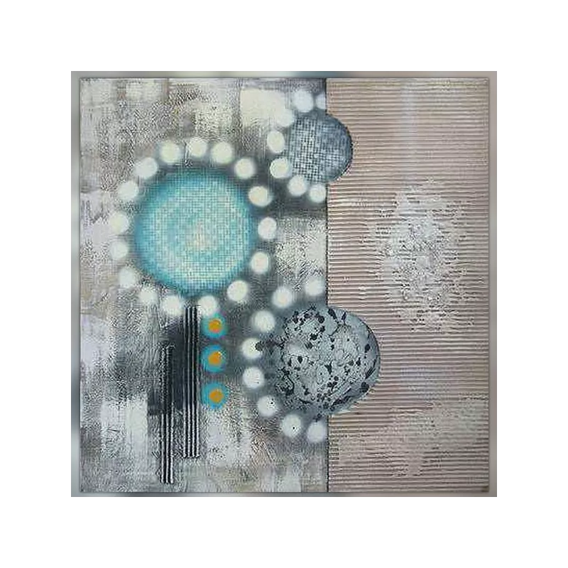 Pop paint, silkscreen style painting 80 x 80