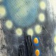 Peinture fleur sérigraphiée