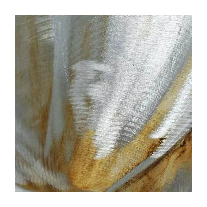 Peinture sur aluminium les œillets blancs, 60x120cm
