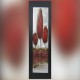 Arbre sur feuille d'aluminium