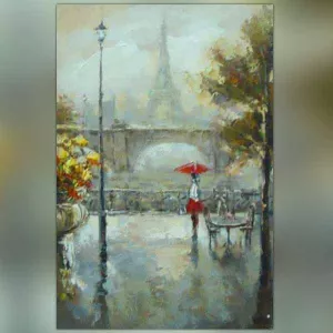 Tableau parisien, vue de promenade à Paris : Wikao