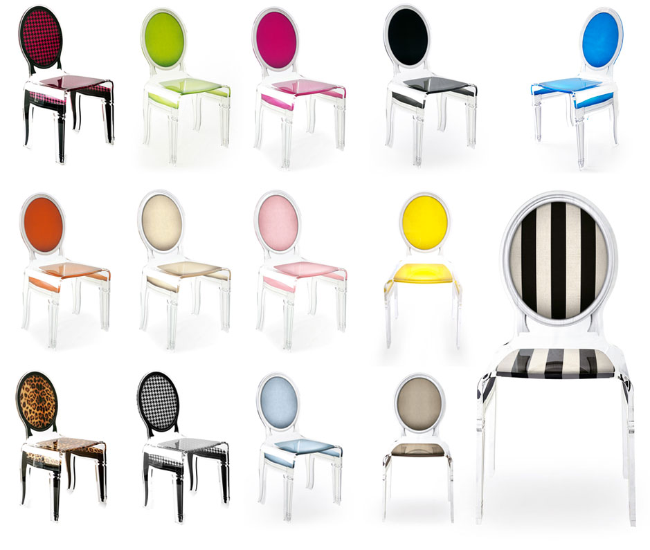 Nuancier chaises sixteen